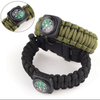 5 in 1 Survival Flint Fire Starter Paracord Whistle Gear