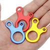 3pcs 3 Hole Survival Buckle Multi-purpose CNC Aluminum