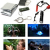 6 in 1 Survival Kit Gear Hiking Camping Set Fire Starter