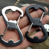 Multi-function Key chain Lock  Ring Hooks Safety